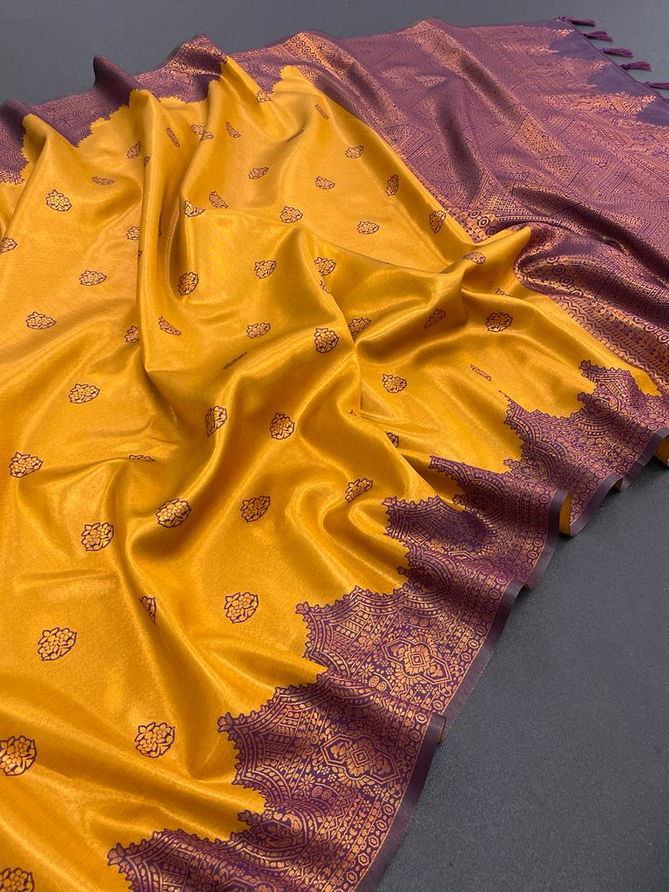 Kanchi Silk By 3M Kubera Pattu Kanjivaram Silk Sarees Wholesale Shop In Surat